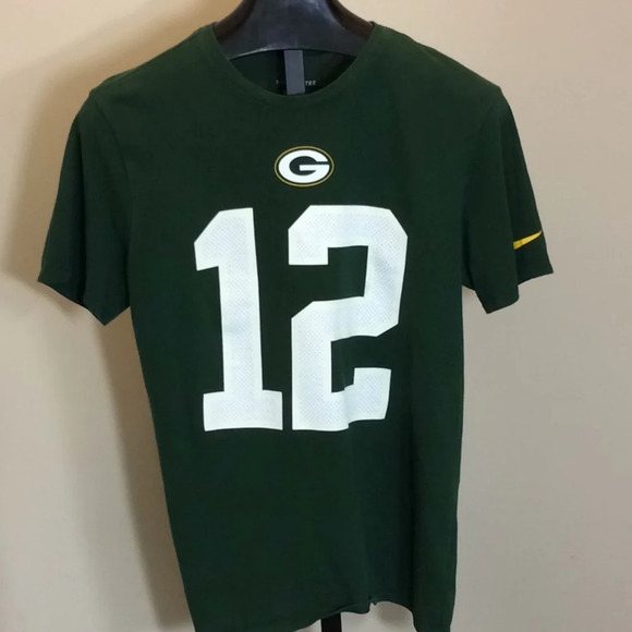 Nike NFL Green Bay Packers Aaron Rogers 12 T-Shirt - Picture 3 of 8
